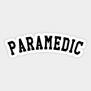 Paramedic Sticker